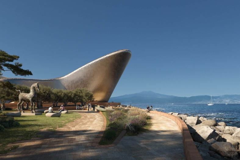 Centre of Mediterranean Culture design by Zaha Hadid Architects