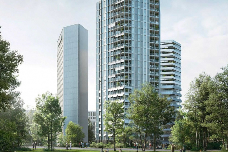 Lindenhof area design by Christ & Gantenbein, Made in Sarl.