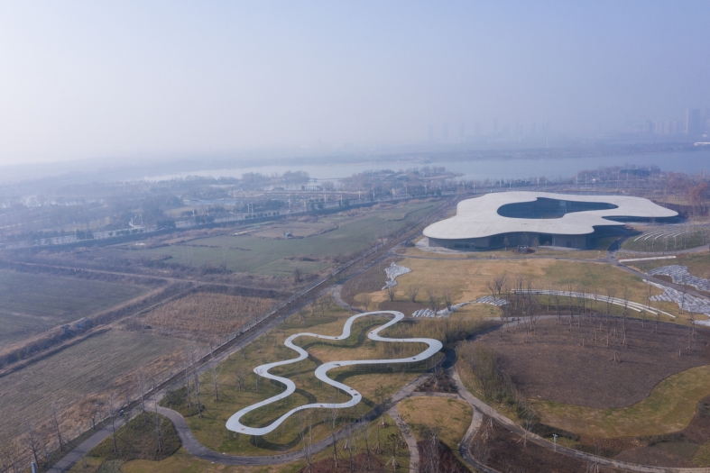 Jining Art Museum design by Ryue Nishizawa 