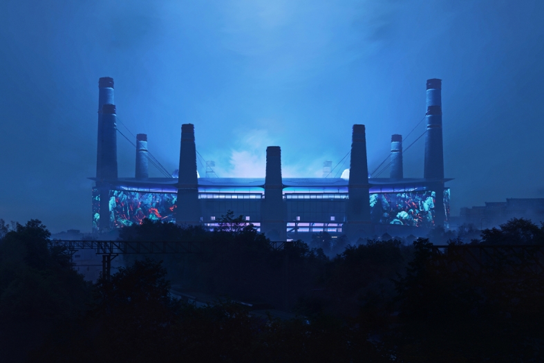 Birmingham City F.C. Powerhouse stadium design by Heatherwick Studio + MANICA Architecture