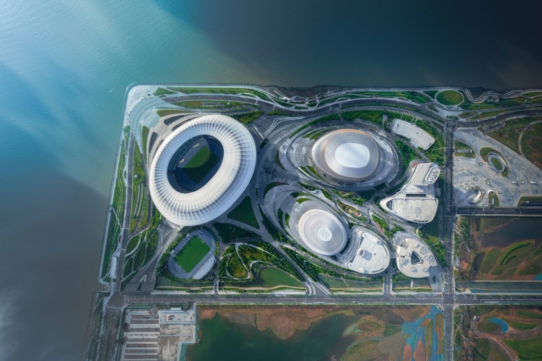 Greater Bay Area Sports Center design by Zaha Hadid Architects (ZHA)