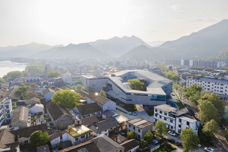 Lishui Guyanhuaxiang Art Center design by line+ studio