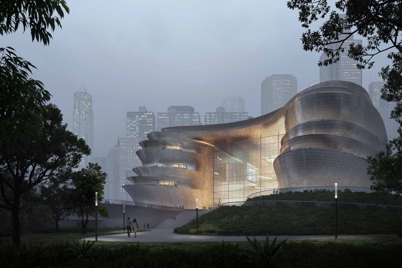 Shenzhen Science & Technology Museum design by Zaha Hadid Architect