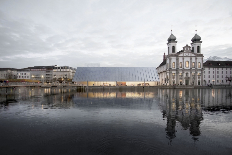 Neues Luzerner Theater design by FHV-Fruehauf, Henry & Viladoms #architecture