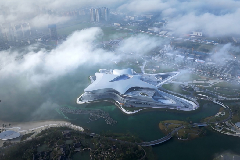 Chengdu Science Fiction Museum design by Zaha Hadid Architects (ZHA)