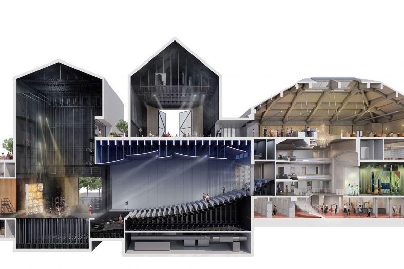 Neues Luzerner Theater design by Ilg Santer Architekten