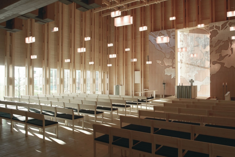Viikki Church design by JKMM Architects  #architecture