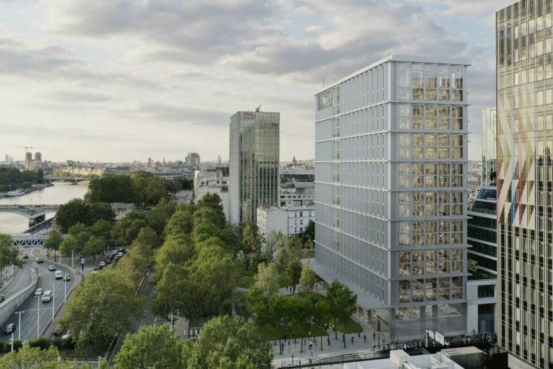  Rive de Seine Tower design by LAN 