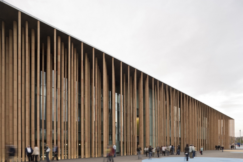 Spanish Pavilion Expo Zaragoza 2008 design by Francisco Mangado #architecture