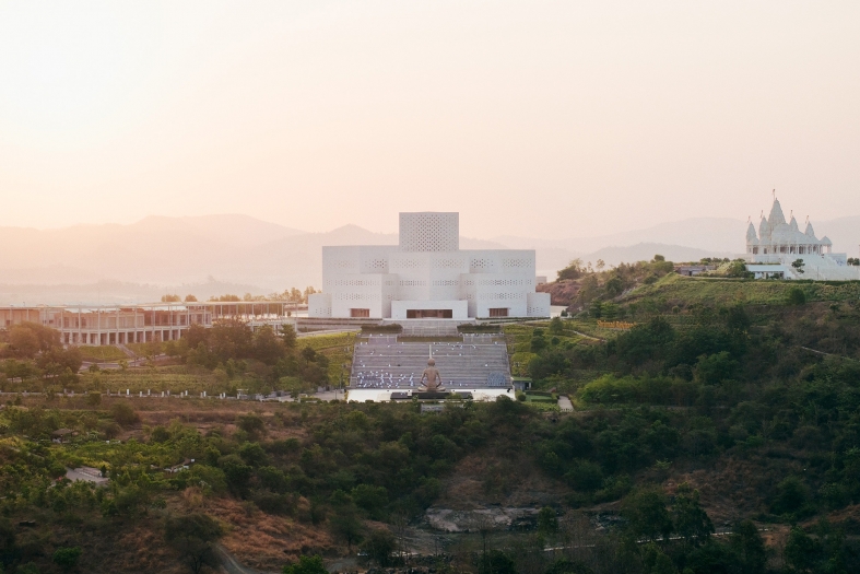 Raj Sabhagruh - Discourse and meditation complex design by Serie Architects