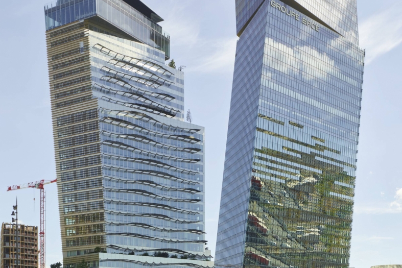  Tours Duo design by Ateliers Jean Nouvel #architecture