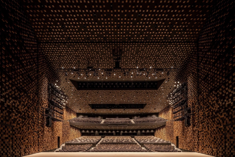 Takatsuki Arts Theatre design by Nikken Sekkei LTD