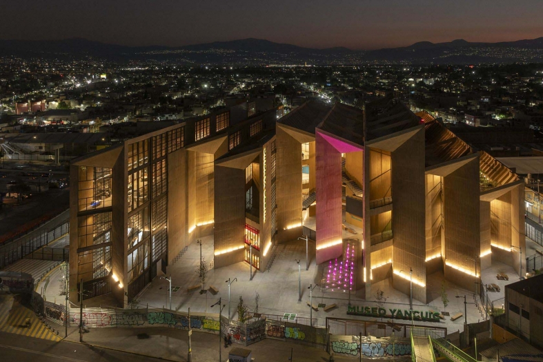 Yancuic Museum design by BAX studio, Mendoza Partida, SPRB Architects 