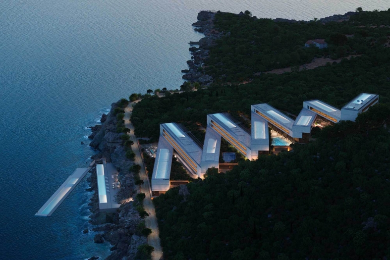 Zig-Zag Resort design by JA Joubert Architecturein