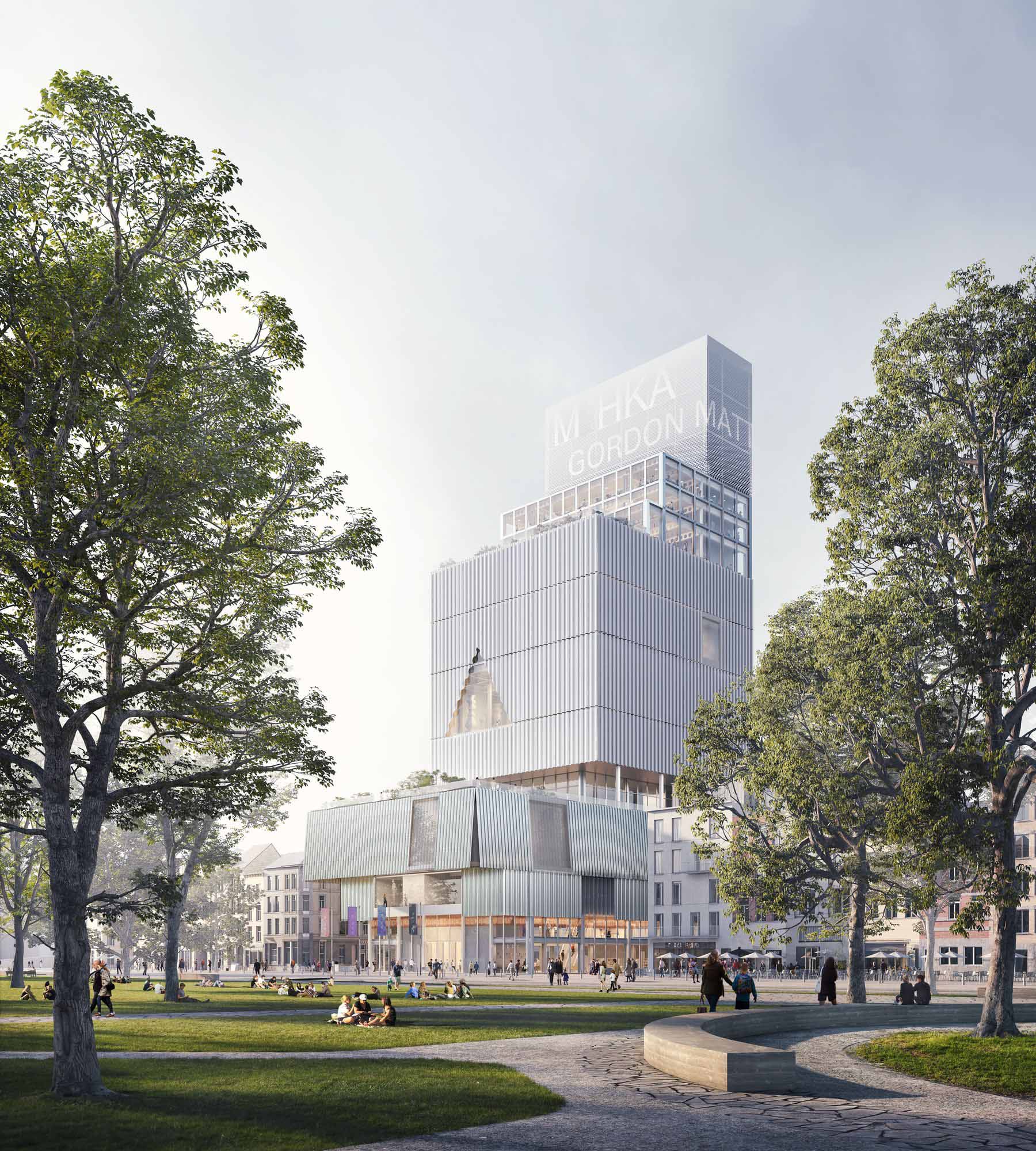 New M HKA . Antwerp design by Christ & Gantenbein & Bovenbouw Architectuur 