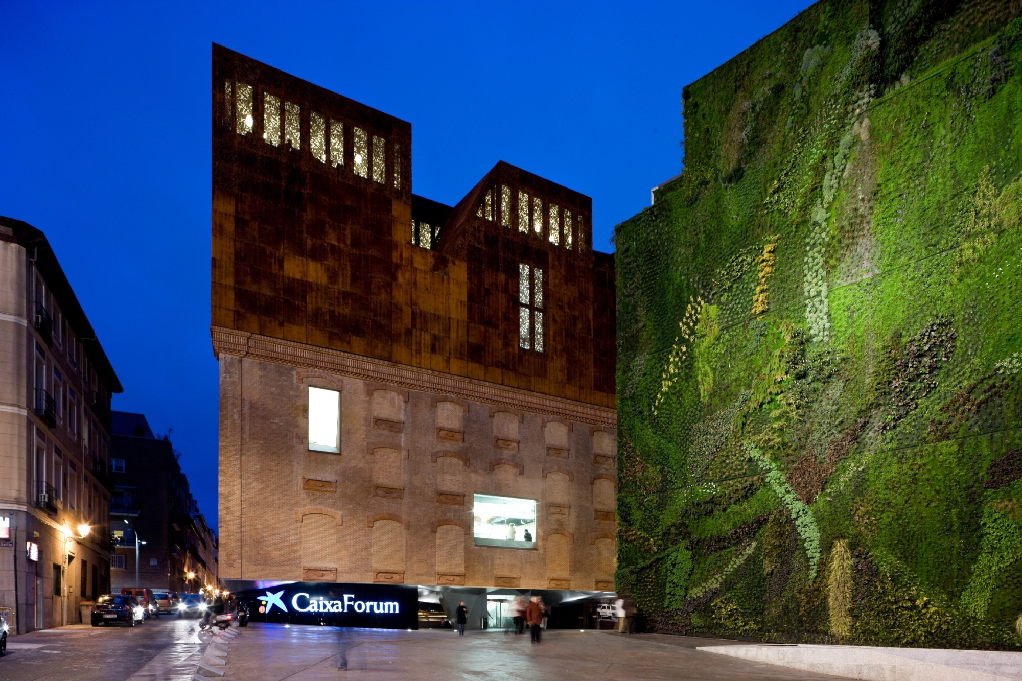 CaixaForum Madrid design by Herzog & de Meuron