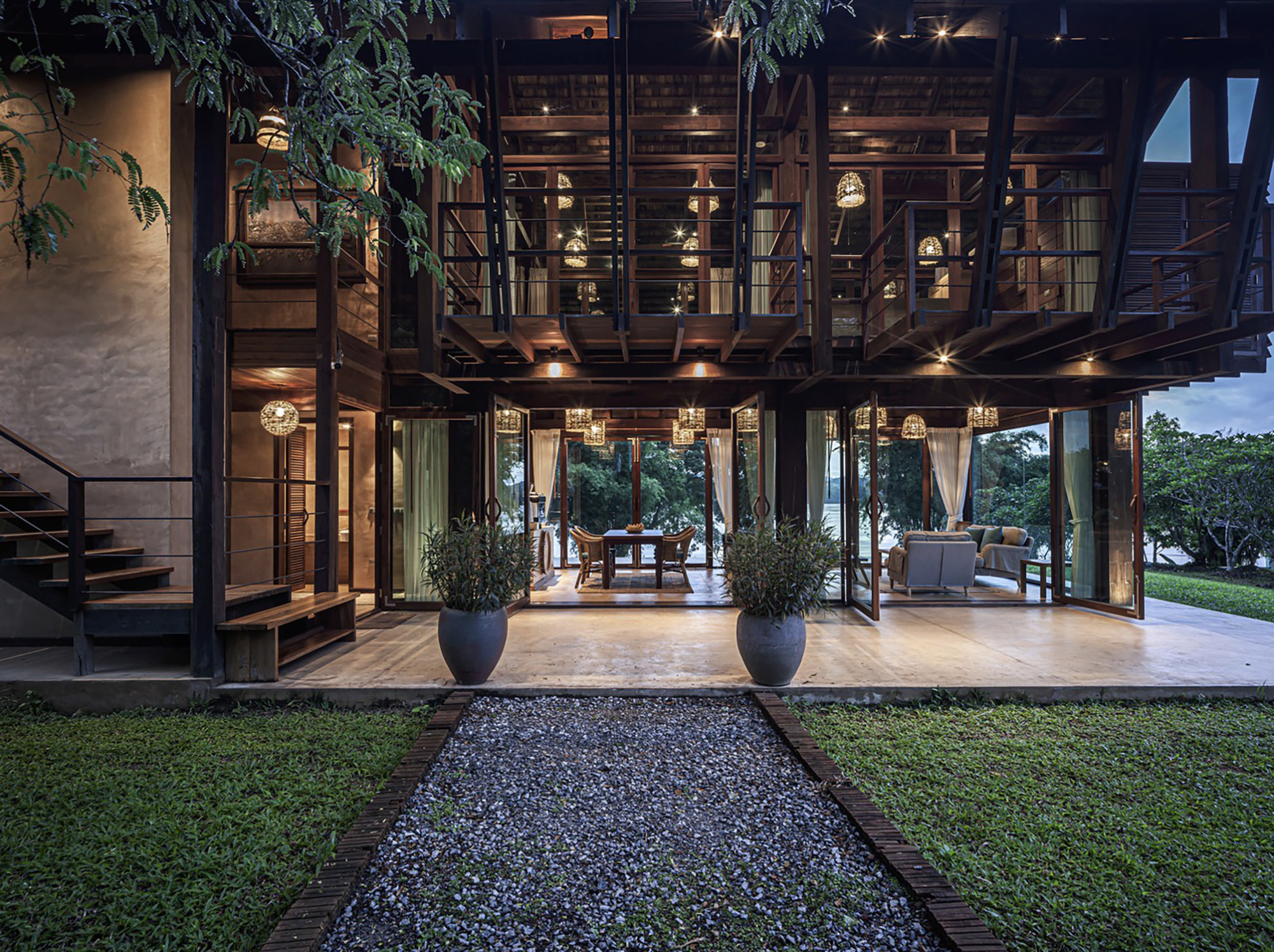 Mekong House design by PAVA architects