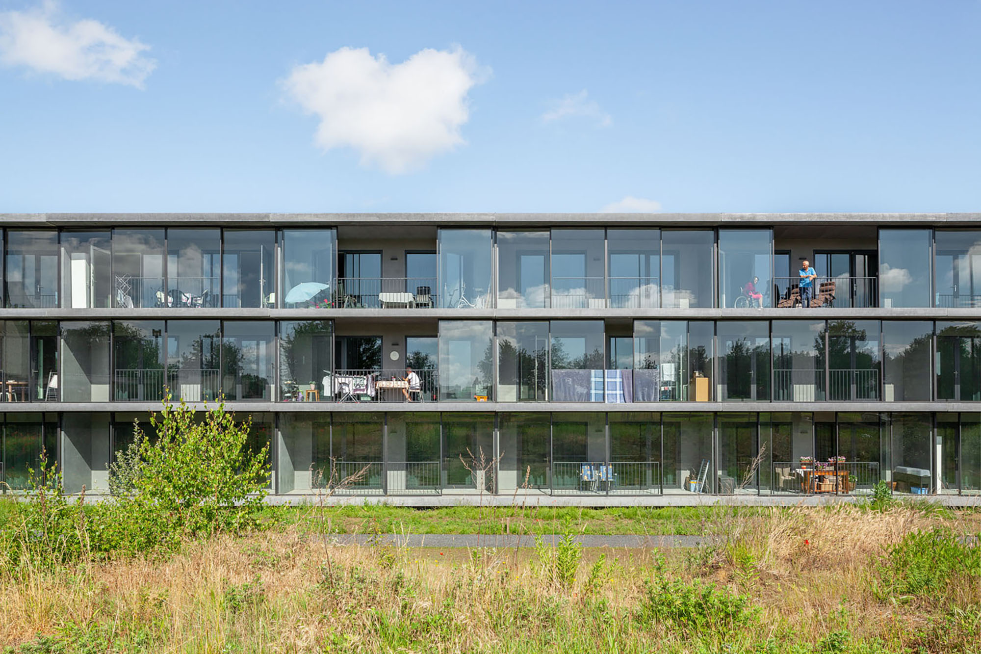 Ten Kerselaere Residential Care Center design by Atelier Kempe Thill