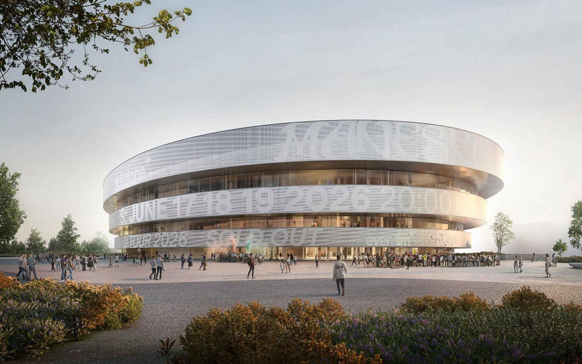 Arena in Santa Giulia design by Arup with David Chipperfield Architects #architecture