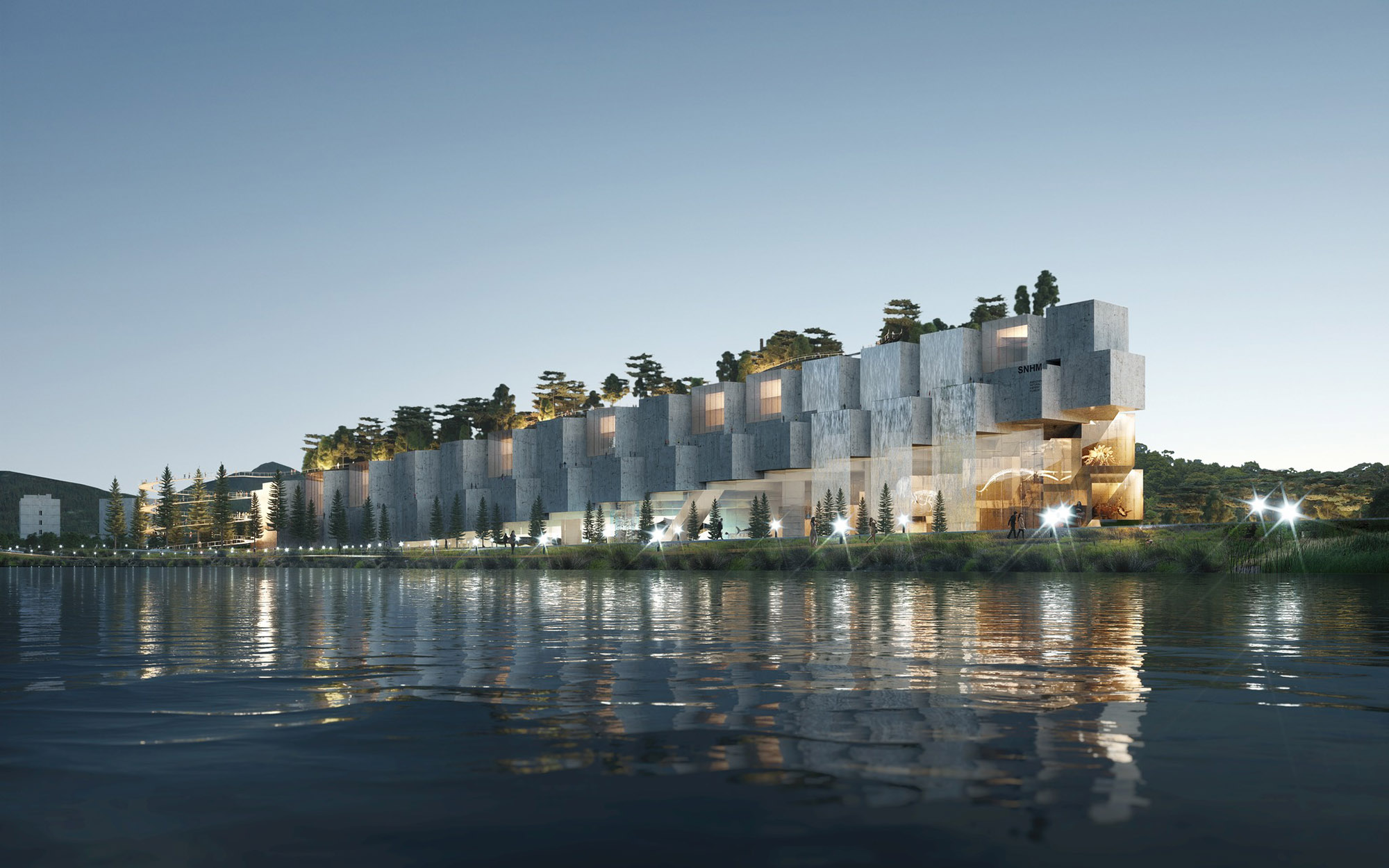 Natural History Museum design by Dominique Perrault Architecture #architecture