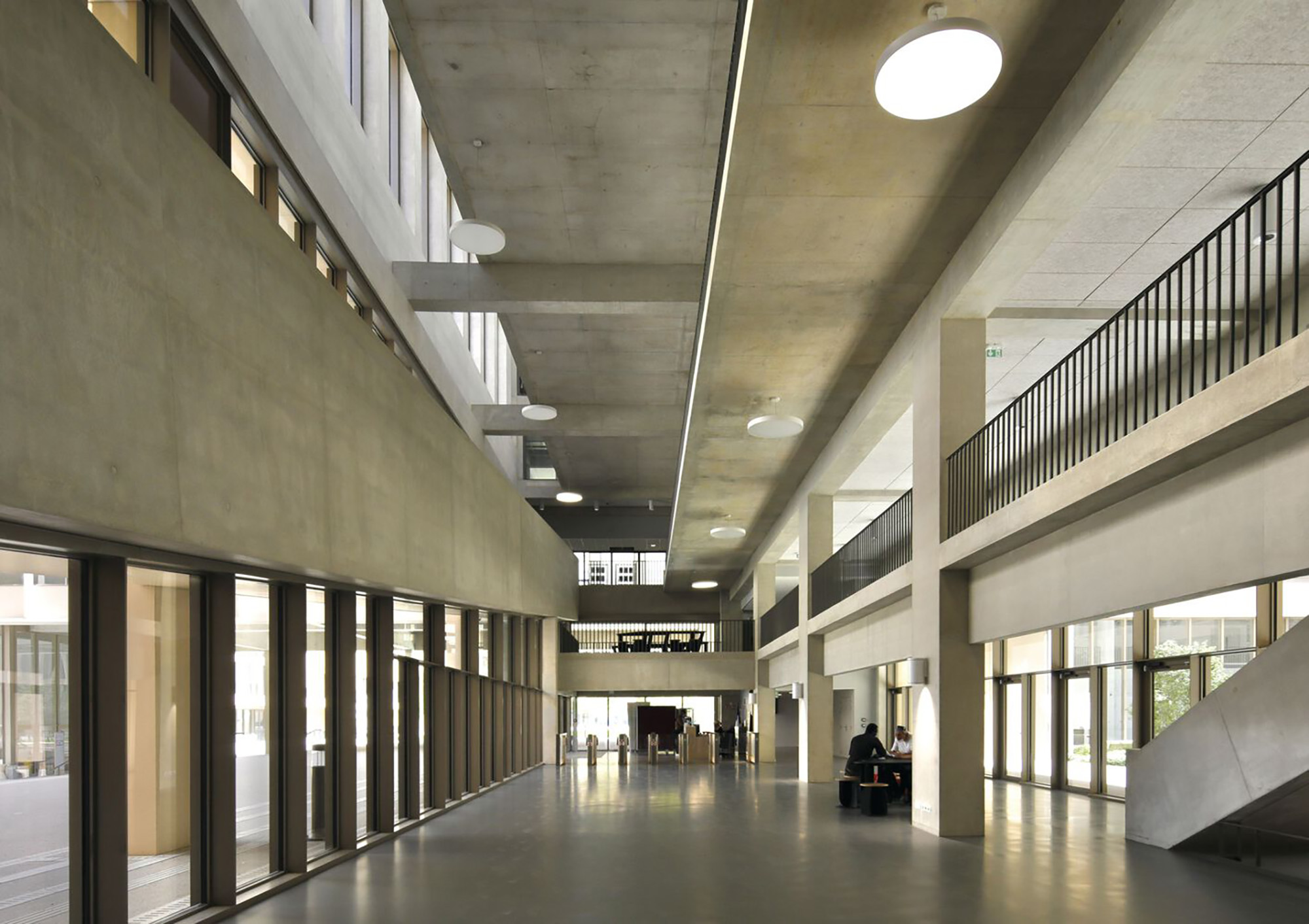 Institut Mines-Télécom design by Grafton Architects  #architecture
