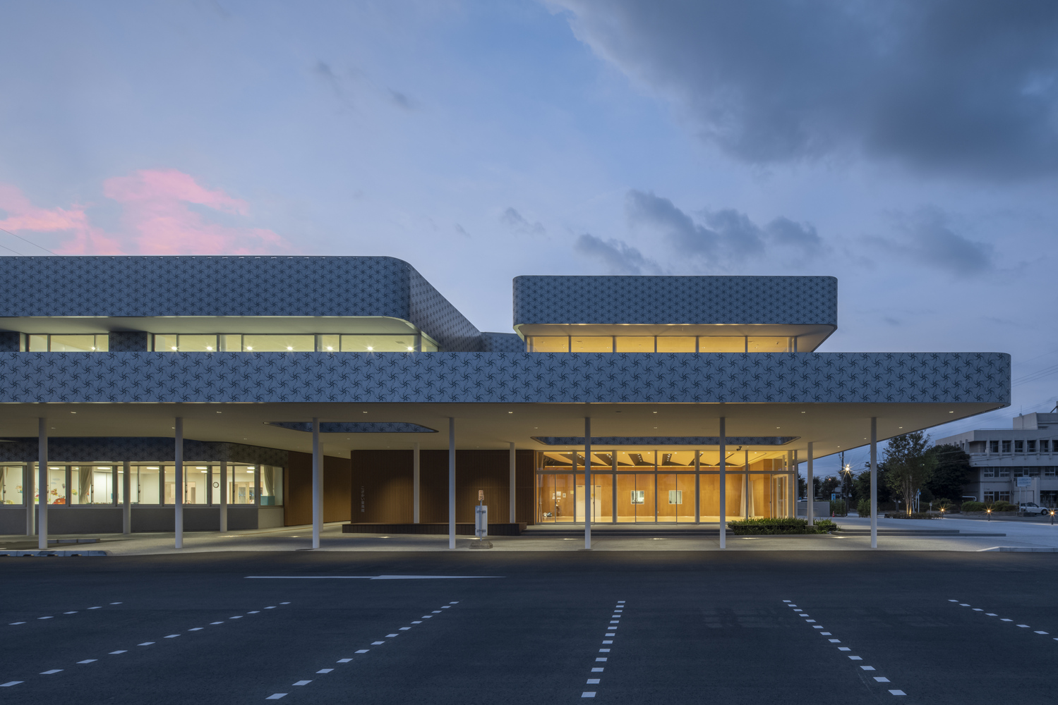 Kozakai Kifukan Community Center design by C+A Coelacanth and Associates + Yasuyuki Ito