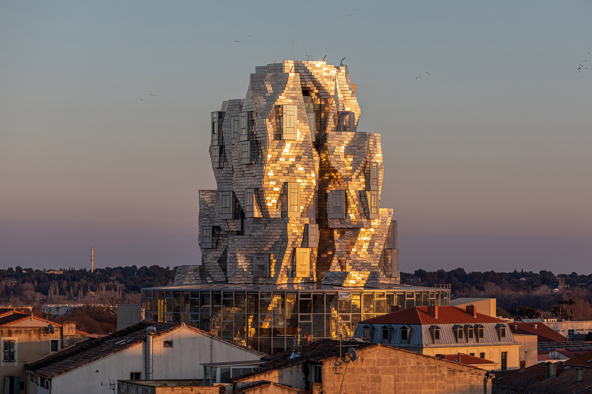 LUMA Arles tower design by Gehry Partners #architecture