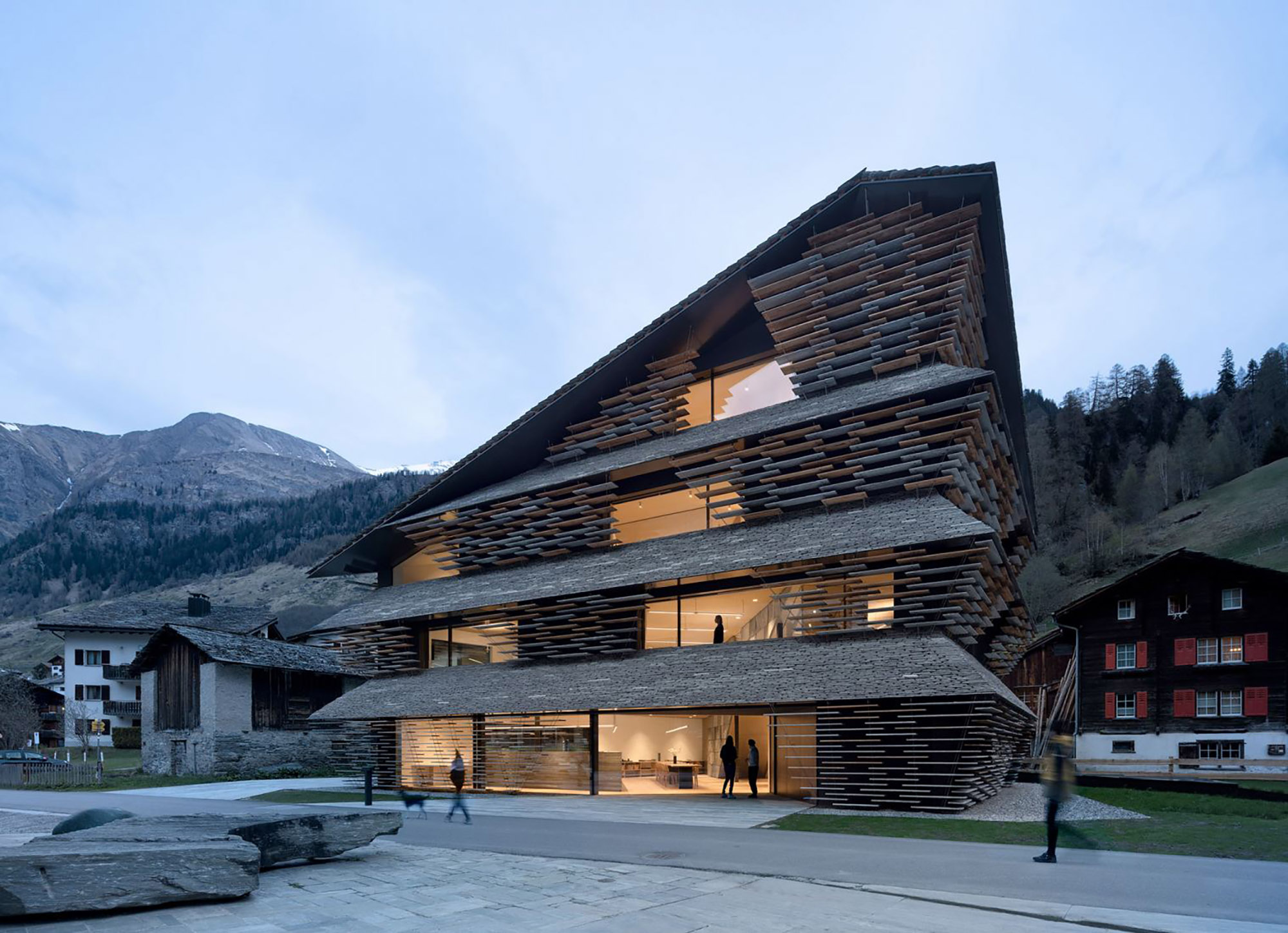 Haus Balma design by Kengo Kuma and Associates (KKAA)