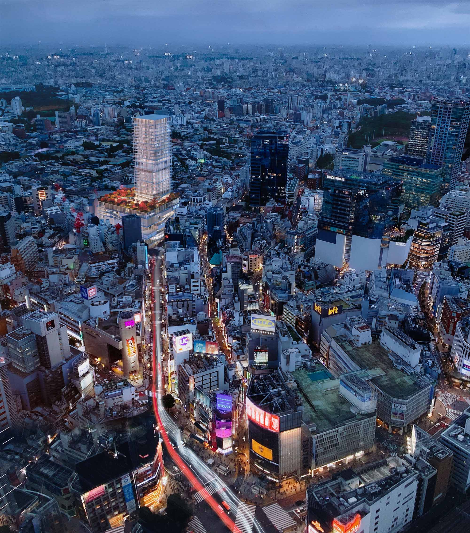 576 Shibuya Upper West design by Herzog de Meuron  #architecture
