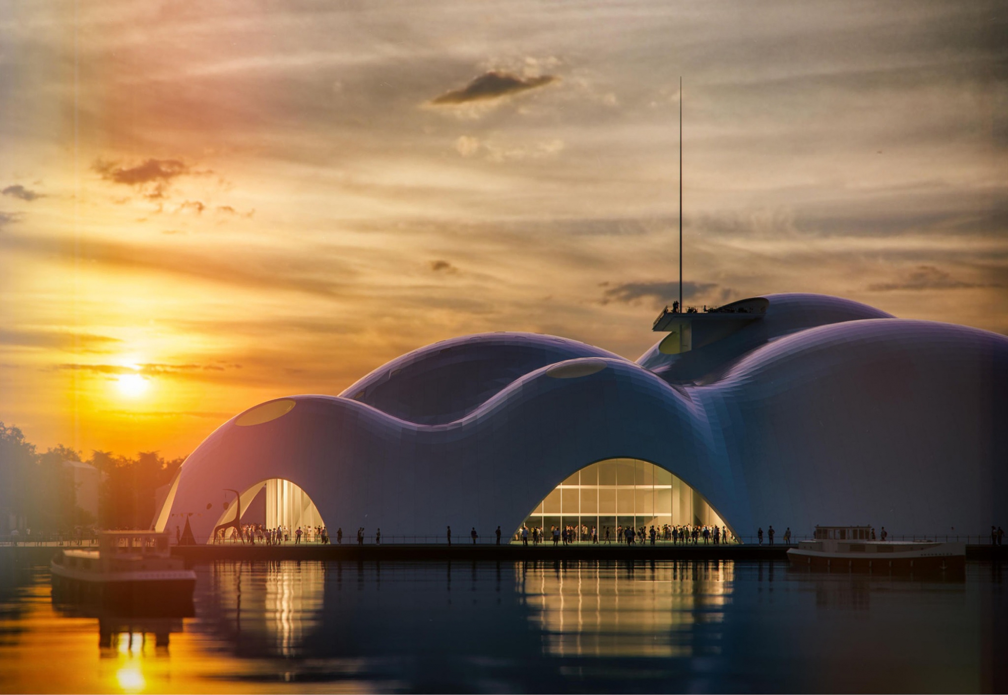 Isola della Musica design by Renzo Piano Building Workshop #architecture