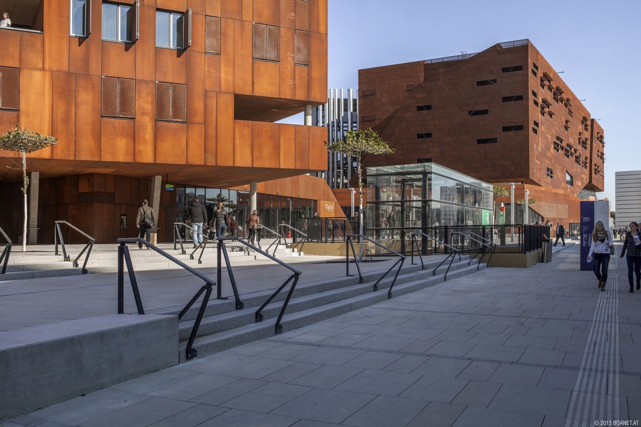 WU Campus Masterplan design by BUSarchitektur #architecture