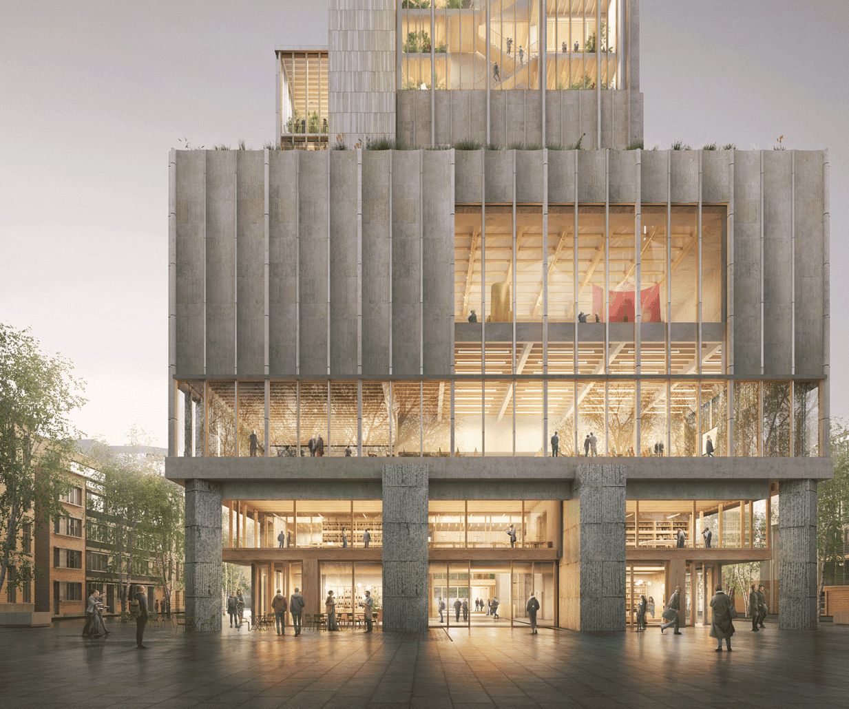 Museum of Contemporary Art in Antwerp design by Feilden Fowles