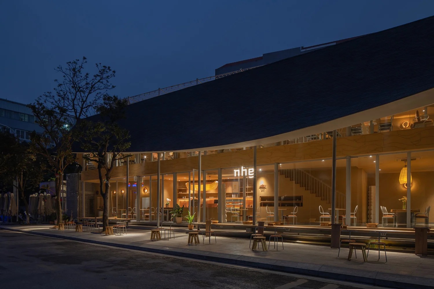 Nhe Cafe design by sgnhA 