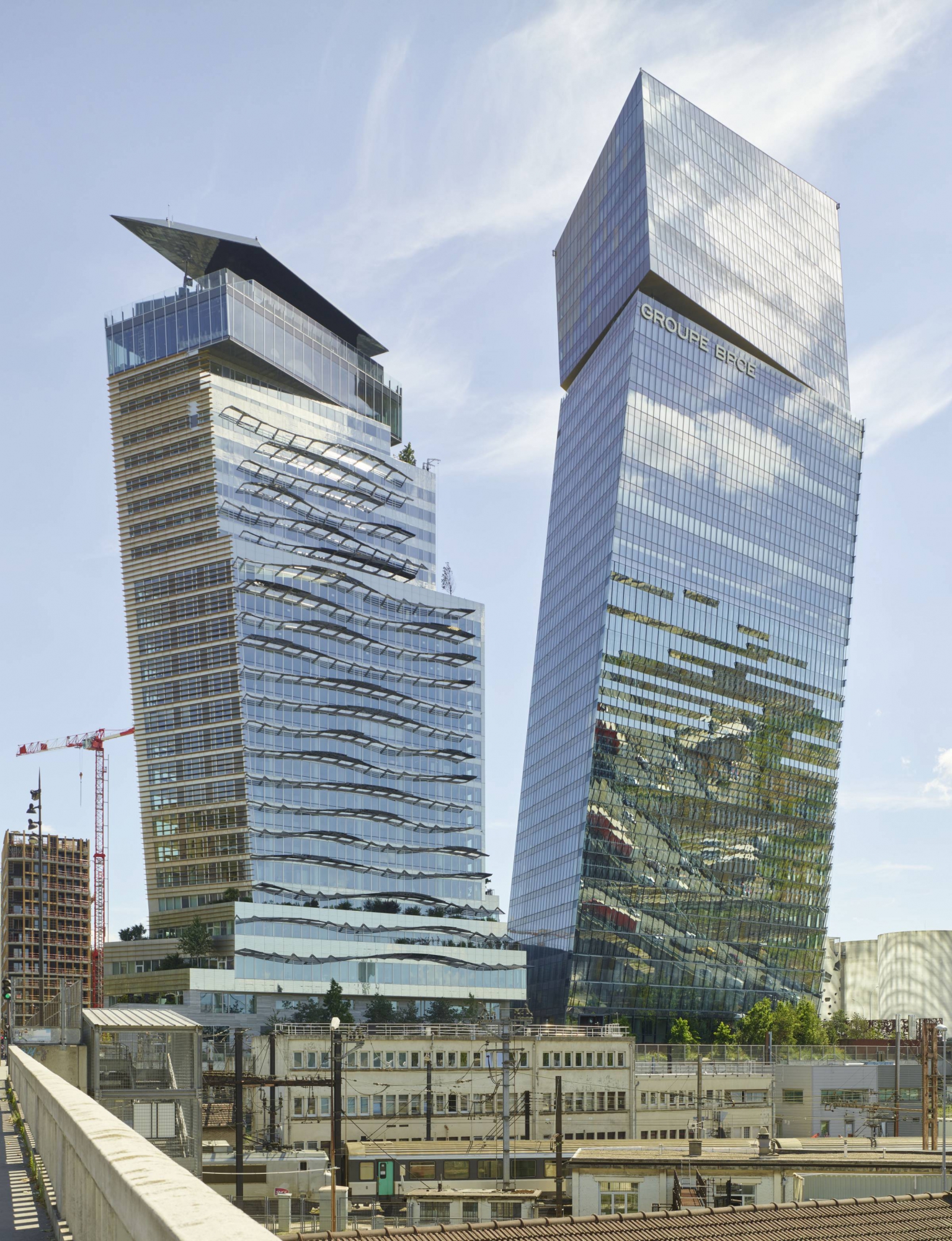  Tours Duo design by Ateliers Jean Nouvel #architecture