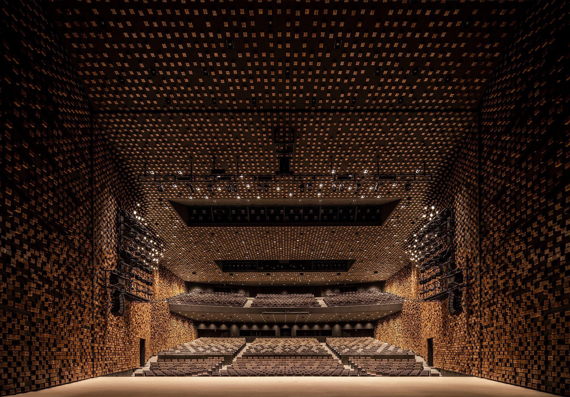 Takatsuki Arts Theatre design by Nikken Sekkei LTD