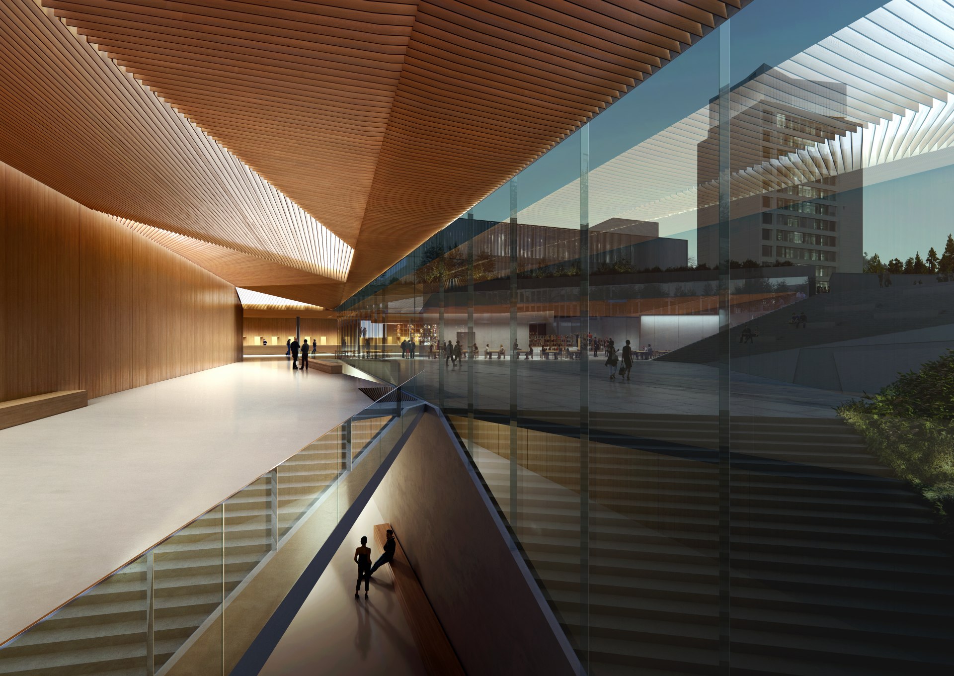 Tapiola Cultural Centre design by JKMM