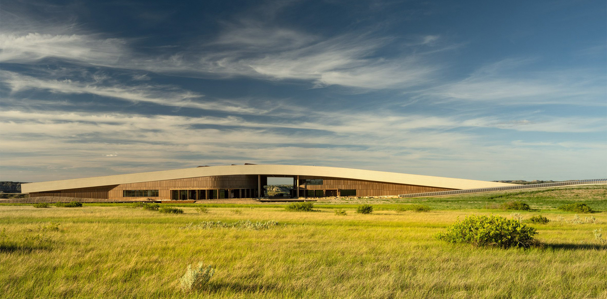 The Theodore Roosevelt Presidential Library design by Snøhetta