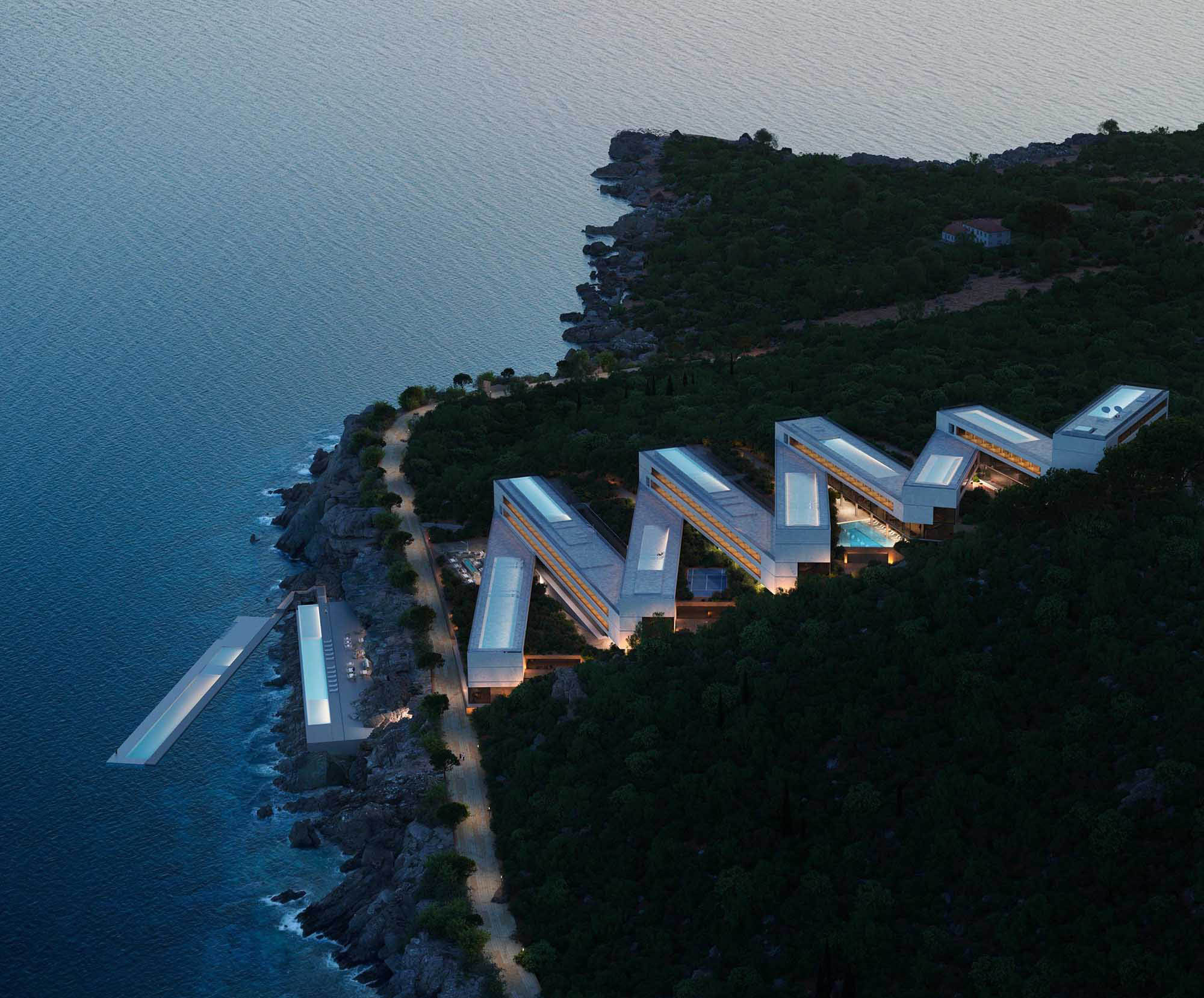 Zig-Zag Resort design by JA Joubert Architecturein